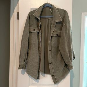 Free People ruby shacket